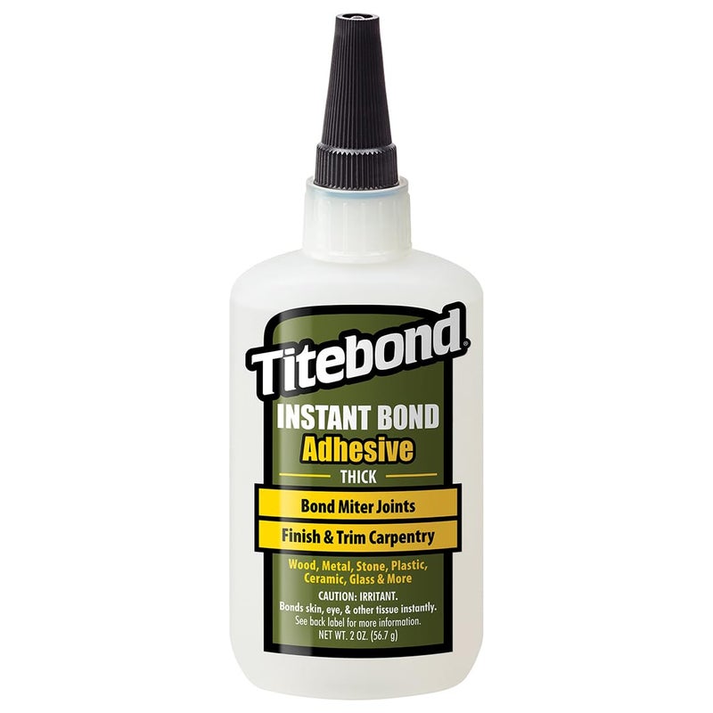 Titebond Instant Bond Wood Adhesive Thick, 2 oz. - Image 1
